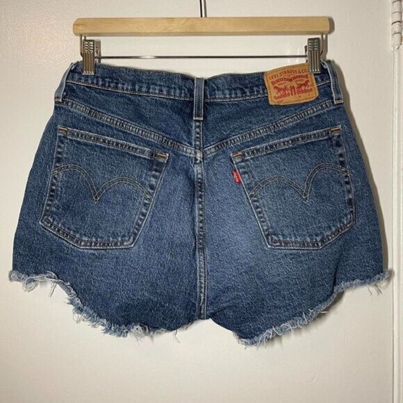 Levis 501 Original High-Rise Jean Shorts size 30 - Picture 5 of 6